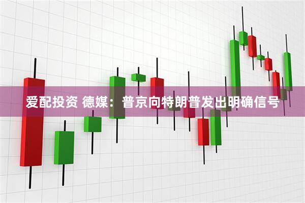 爱配投资 德媒：普京向特朗普发出明确信号