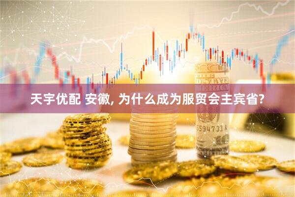 天宇优配 安徽, 为什么成为服贸会主宾省?