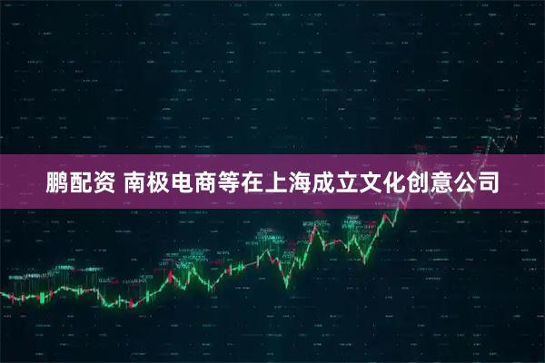 鹏配资 南极电商等在上海成立文化创意公司